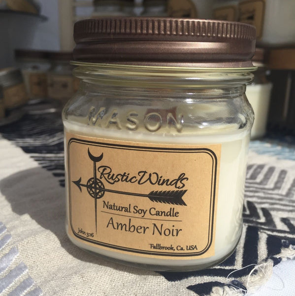 Amber Noir - Soy Candle