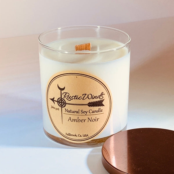 Amber Noir - Soy Candle