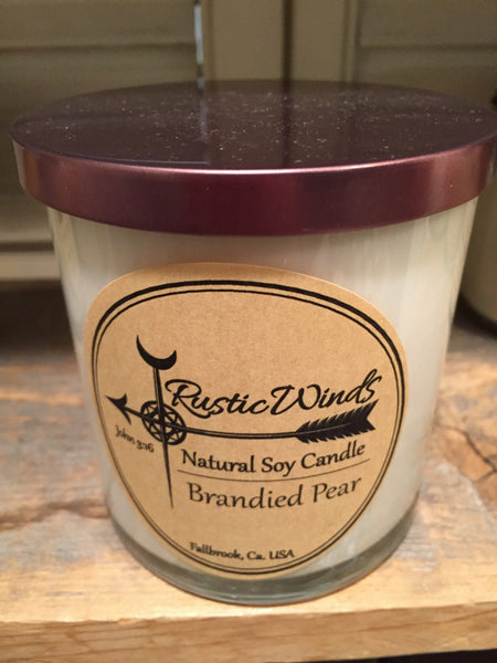 Brandied Pear - Soy Candle