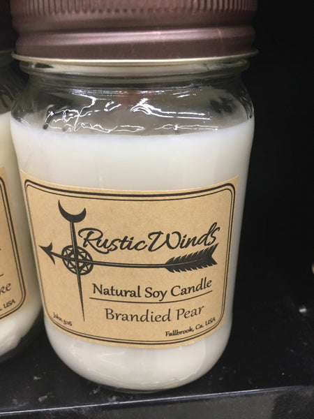 Brandied Pear - Soy Candle