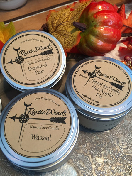 Brandied Pear - Soy Candle