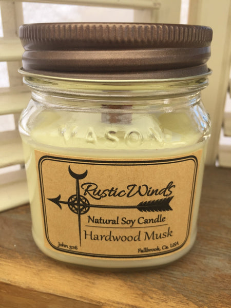 Hardwood Musk - Soy Candle
