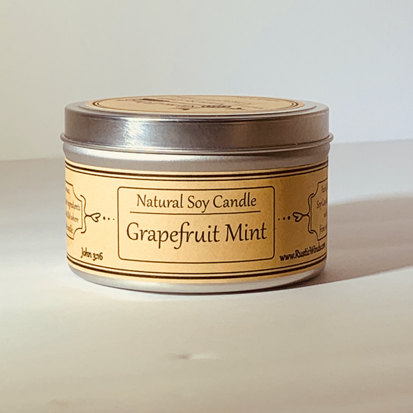 Grapefruit Mint - Soy Candle