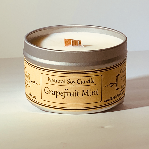 Grapefruit Mint - Soy Candle