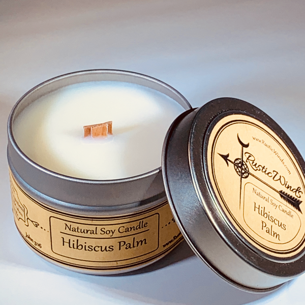 Hibiscus Palm - Soy Candle