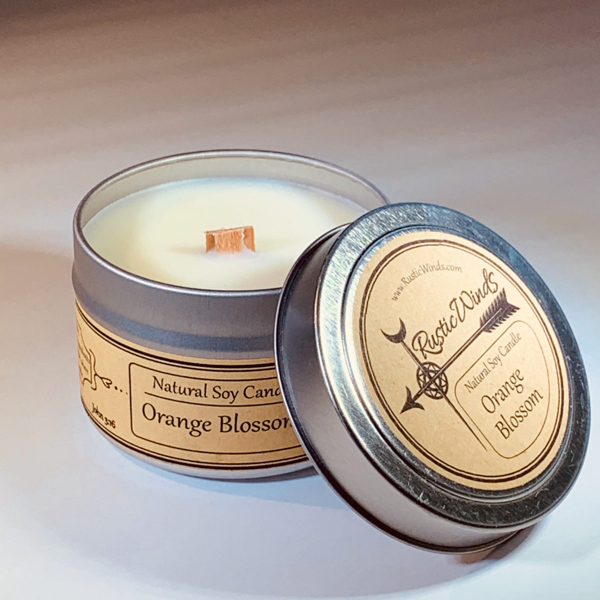 Orange Blossom Scented Soy Wax Candles and Wax Melts – Maranda's Hometown  Candles