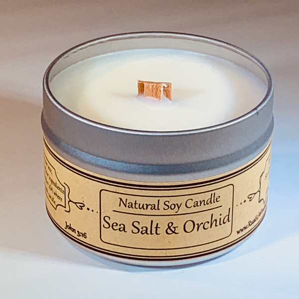Sea Salt & Orchid - Soy Candle