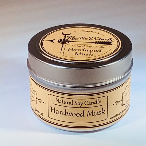 Hardwood Musk - Soy Candle