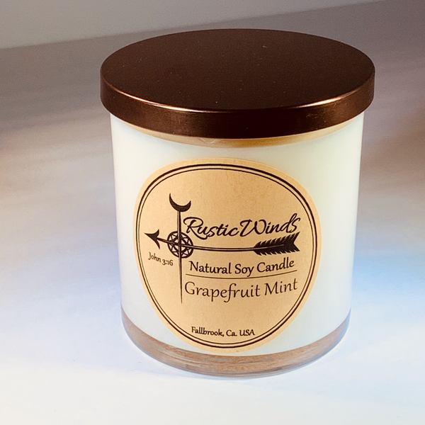 Grapefruit Mint - Soy Candle