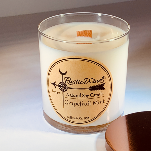 Grapefruit Mint - Soy Candle
