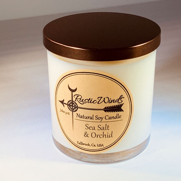 Sea Salt & Orchid - Soy Candle