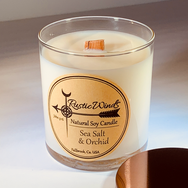 Sea Salt & Orchid - Soy Candle