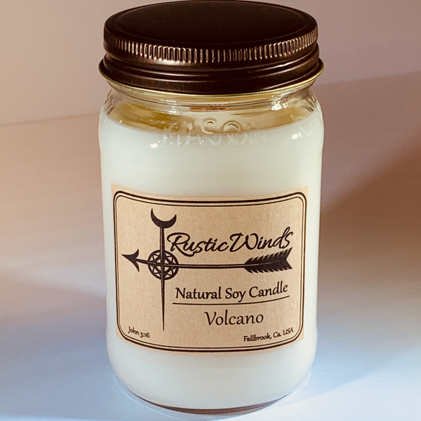 “Volcano” - Soy Candle