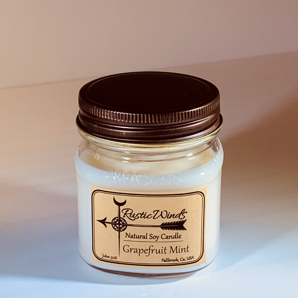 Grapefruit Mint - Soy Candle