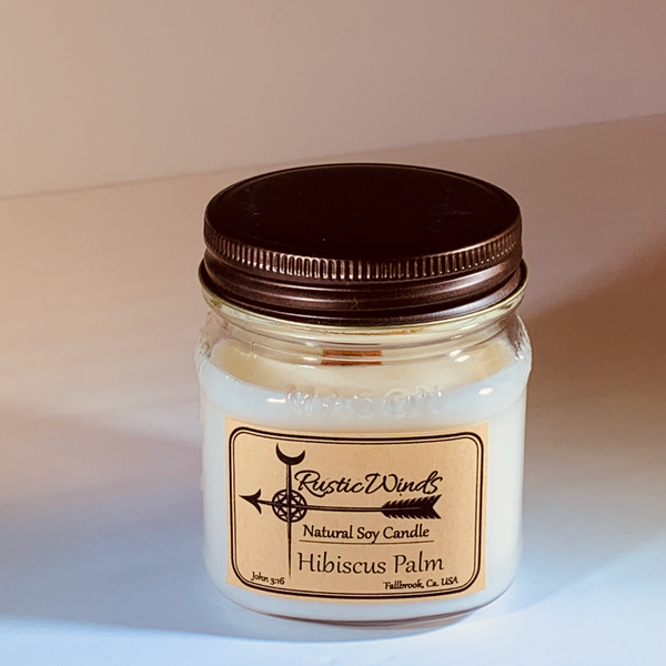 Hibiscus Palm - Soy Candle