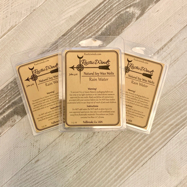 Rain Water - Soy Candle