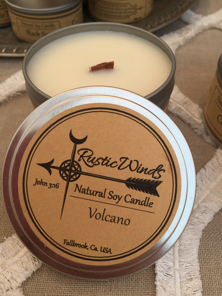 “Volcano” - Soy Candle