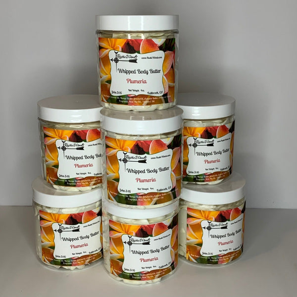 Whipped Body Butter - Plumeria 4 oz