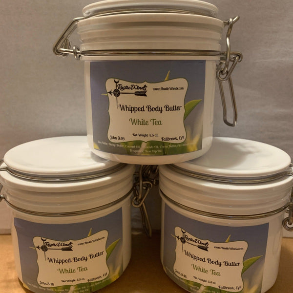 Whipped Body Butter - White Tea 4oz