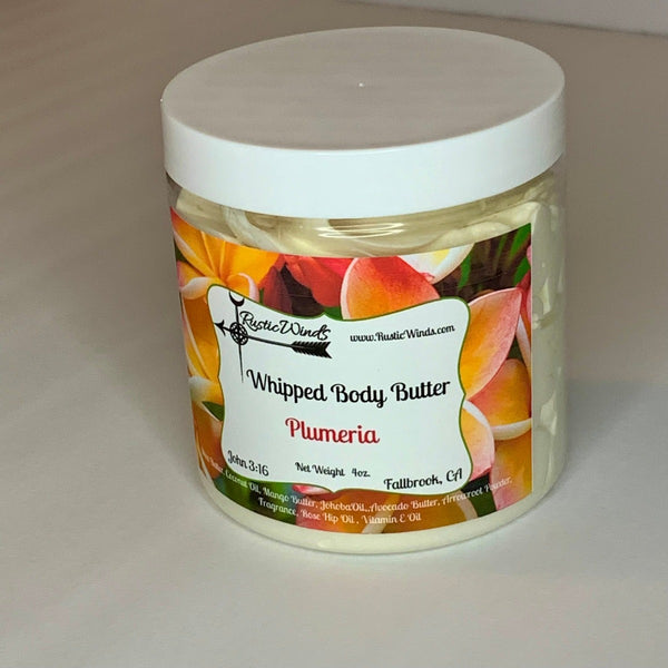 Whipped Body Butter - Plumeria 4 oz