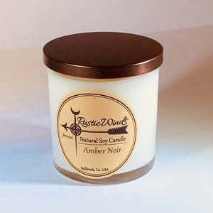 Amber Noir - Soy Candle