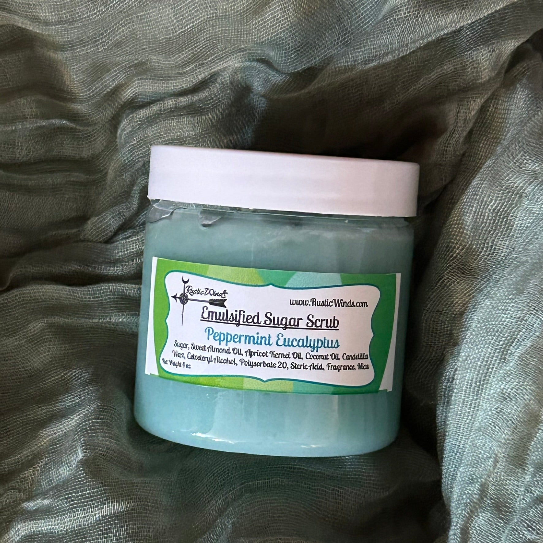 Emulsified Sugar Scrub - Peppermint Eucalyptus