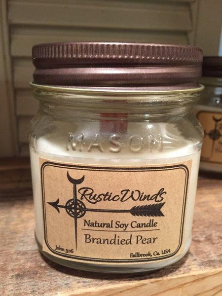 Brandied Pear - Soy Candle