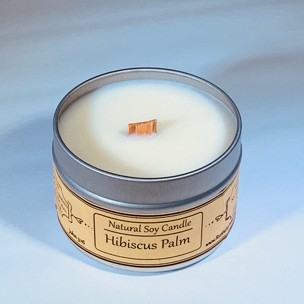 Hibiscus Palm - Soy Candle