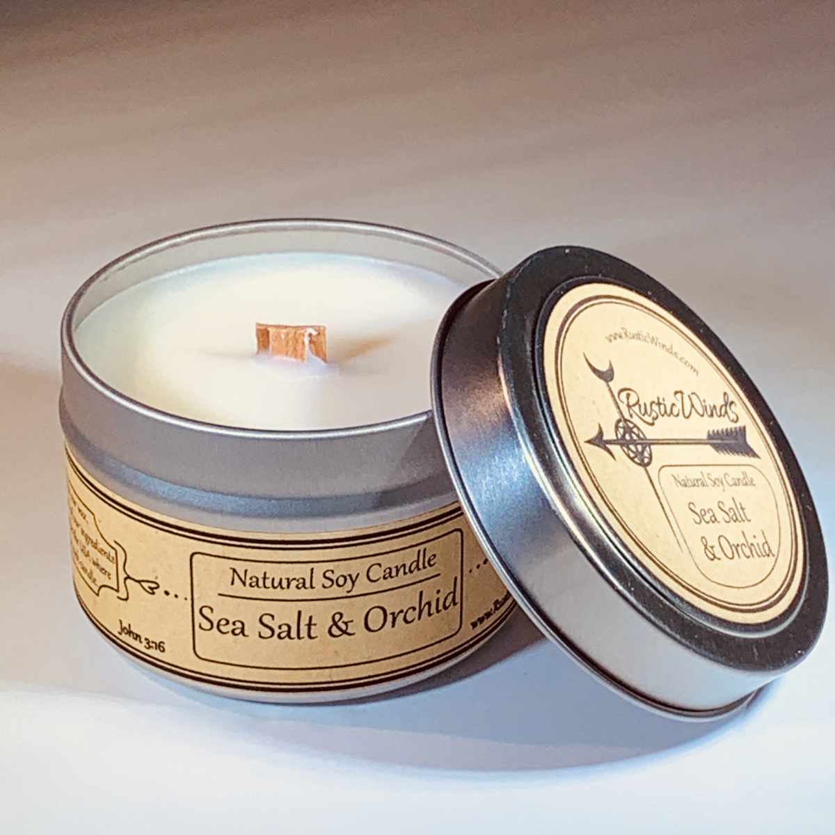 Sea Salt & Orchid - Soy Candle