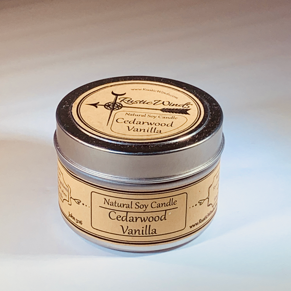 Cedarwood Vanilla - Soy Candle