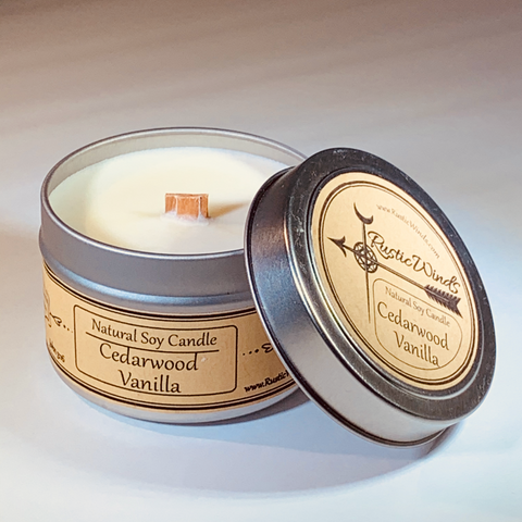 Cedarwood Vanilla - Soy Candle
