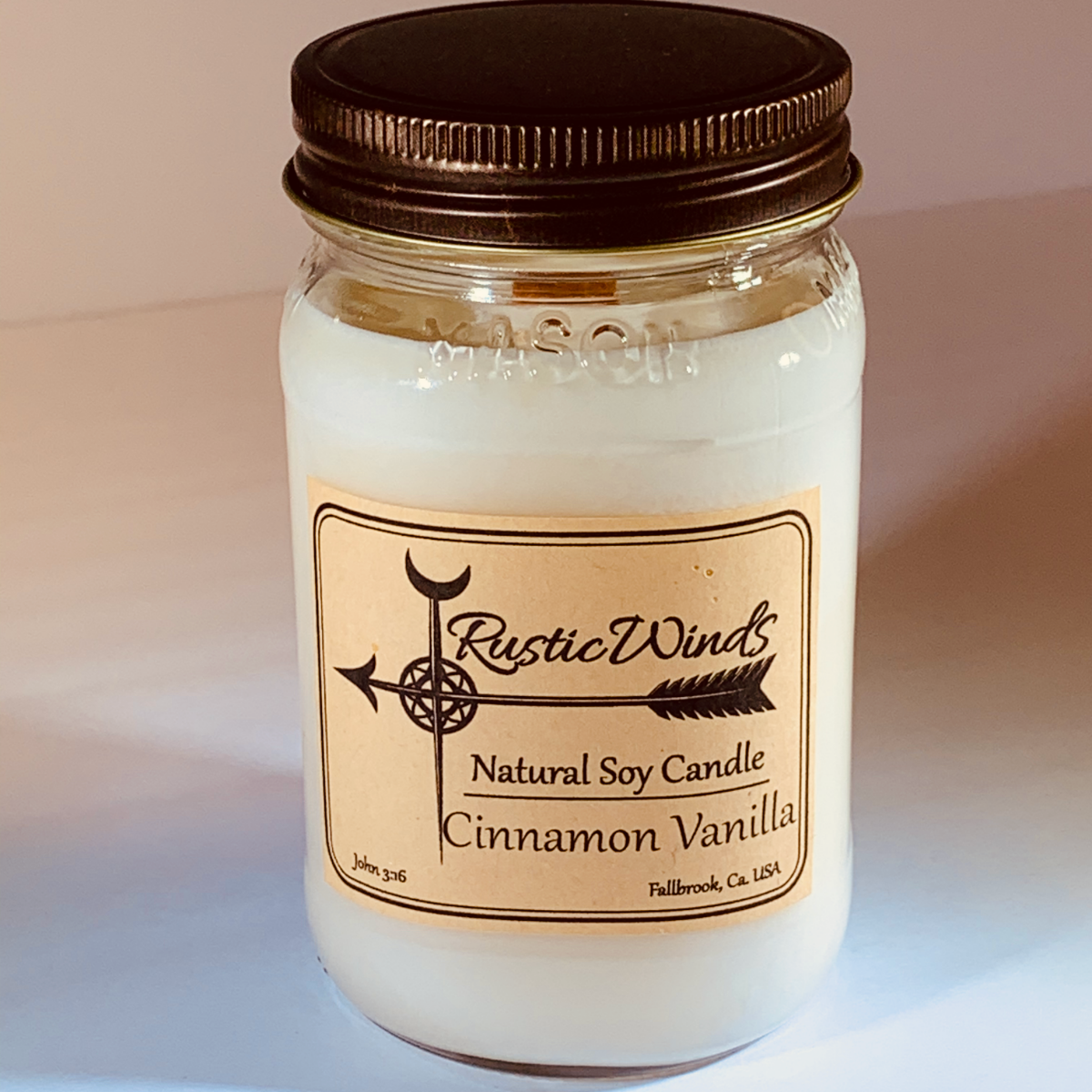 Cinnamon Vanilla - Soy Candle