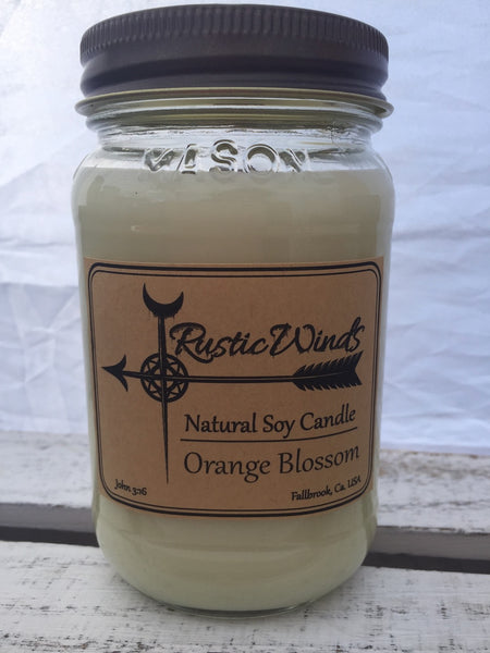 Orange Blossom Scented Soy Wax Candles and Wax Melts – Maranda's