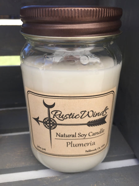 Plumeria - Soy Candle
