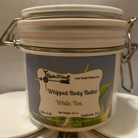 Whipped Body Butter - White Tea 4oz